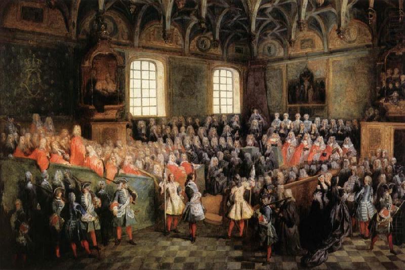 Solemn Session of the Parliament for KingLouis XIV,February 22.1723, LANCRET, Nicolas